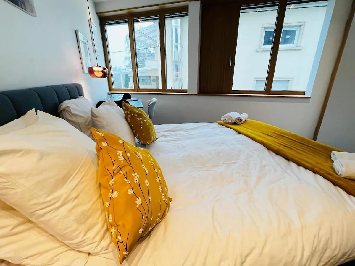 Gorgeous 1 Bedroom Flat With Balcony&Parking Luxembourg Apartment