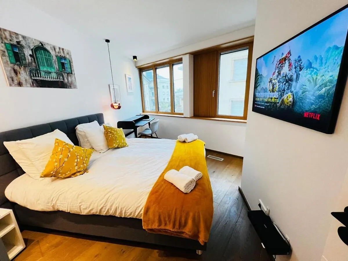 Gorgeous 1 Bedroom Flat With Balcony&Parking Luxembourg 0*,